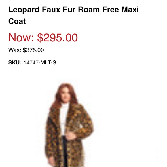 FABULOUS FAKE by DONNA SALYERS… full length lined coat in new condition. - Picture 5 of 7